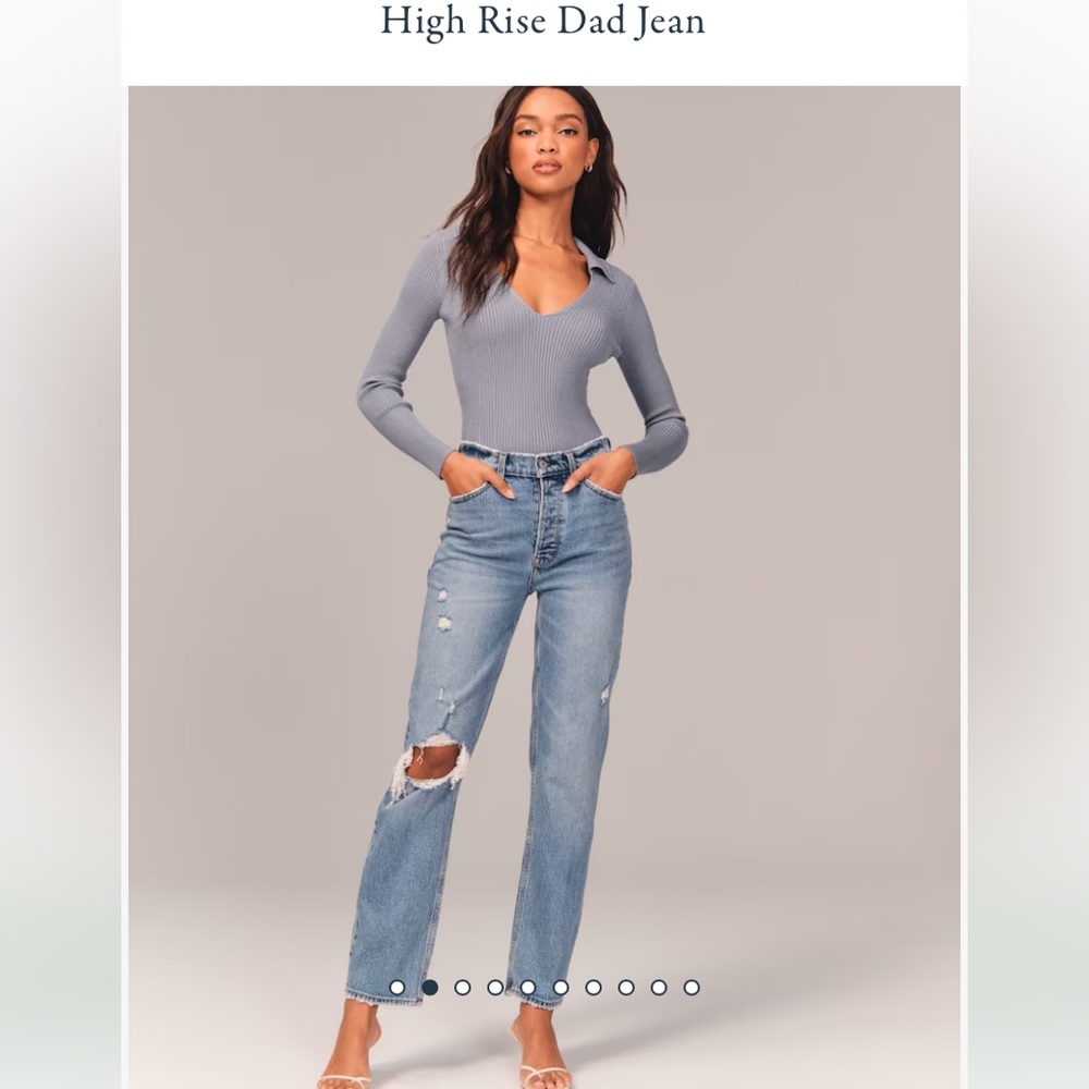 Abercrombie “The Dad” High Rise Jeans
